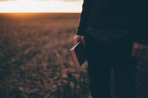 Man with Bible